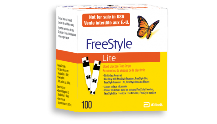 FreeStyle Lite test strips (100)