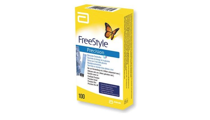 FreeStyle precision test strips (100)