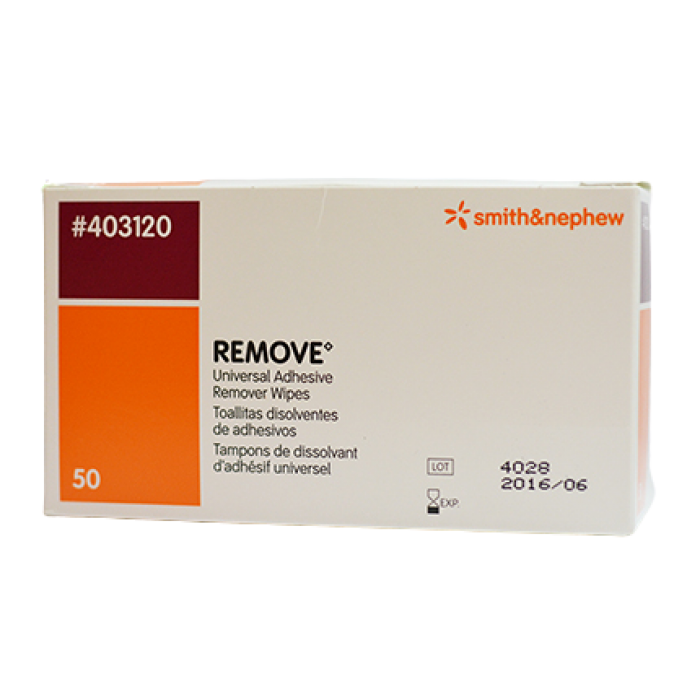 Remove - Adhesive Remover Wipes - (50/bx) 